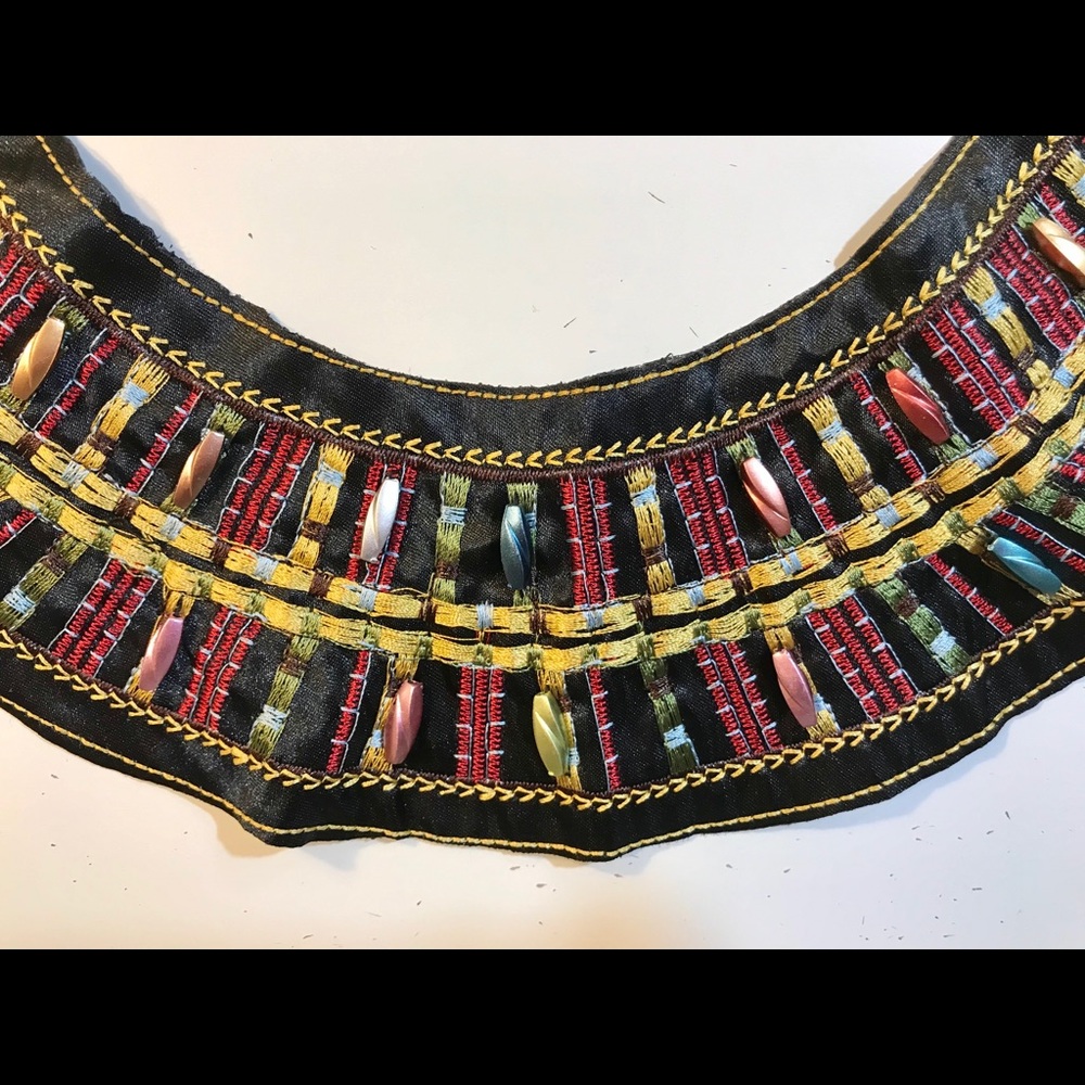 Beaded African style collar